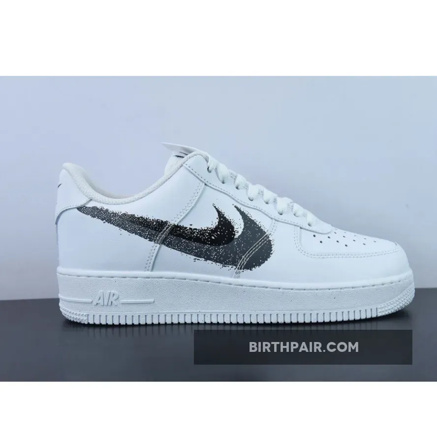 Nike Air Force 1 Low Spray Paint Swoosh #Dunk Low Spray Paint Swoosh