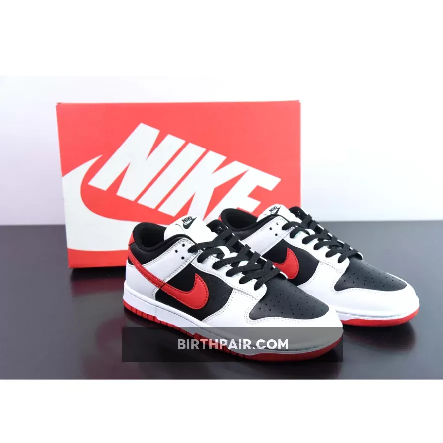 Nike Dunk Low 'Reverse Red Panda' White/Varsity Red-Black FD9762-061 Outlet