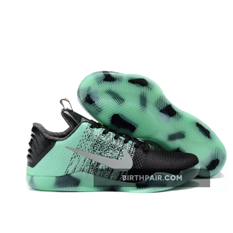 Nike Kobe 11 Elite AS Green And Black Kobes 822521-305