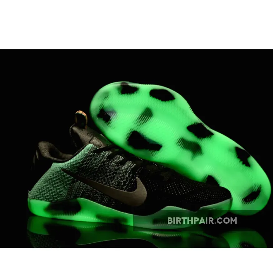 Nike Kobe 11 Elite AS Green And Black Kobes 822521-305