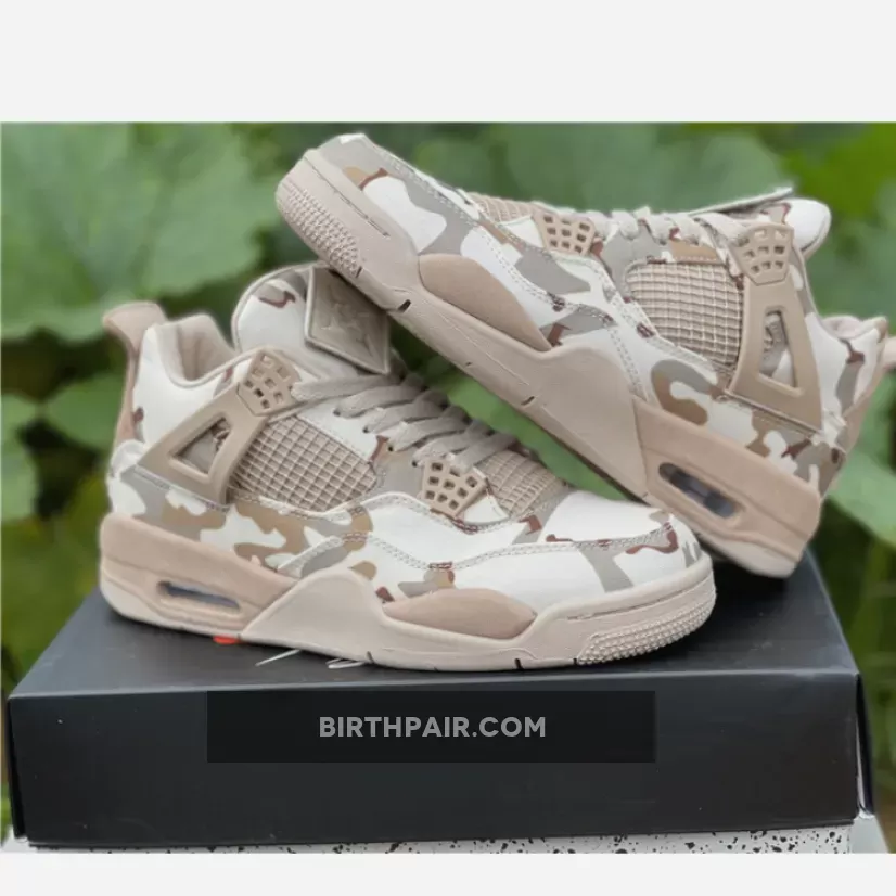 Camouflage Jordan Shoes / Aleali May x Air Jordan 4 'Veterans Day' PE