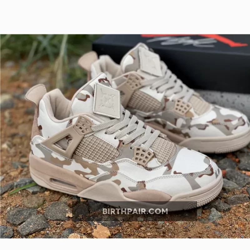 Camouflage Jordan Shoes / Aleali May x Air Jordan 4 'Veterans Day' PE