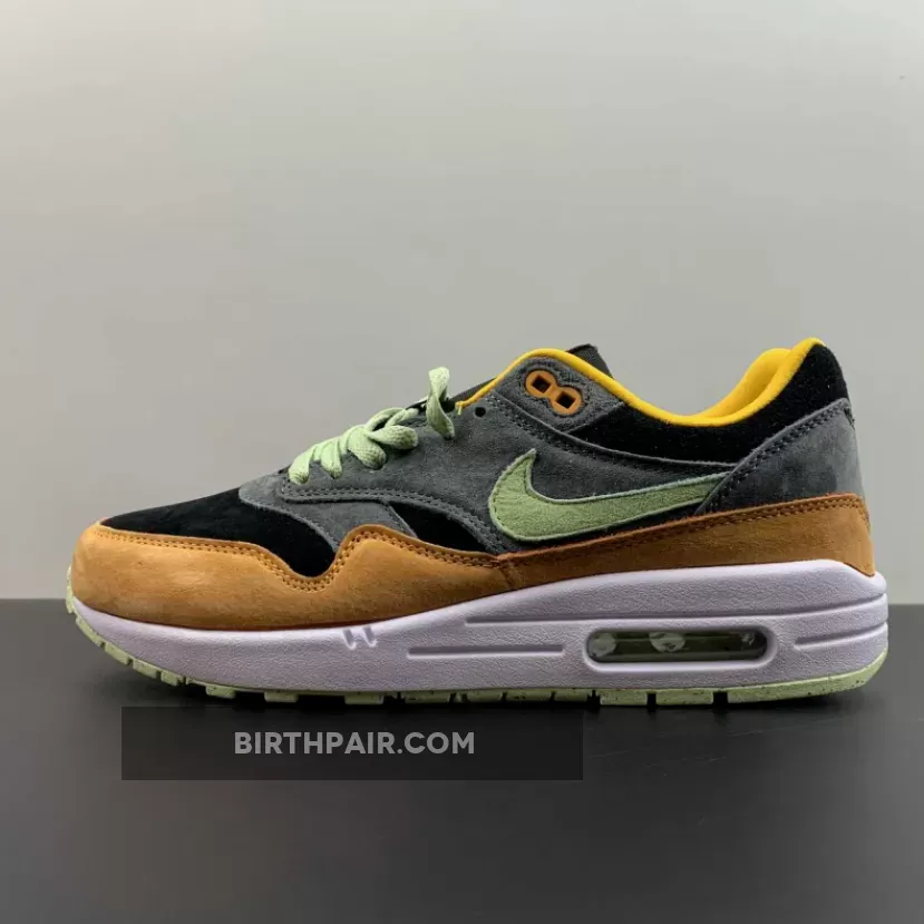 Nike Air Max 1 'Ugly Duckling' Anthracite/Honeydew-Black-Kumquat DZ0482-001 Honey Dew Air Max 1