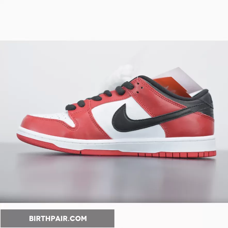 Nike SB Dunk Low 'Chicago' Varsity Red/White-Black - Nike Dunk Low Sb 'j-pack Chicago' BQ6817-600