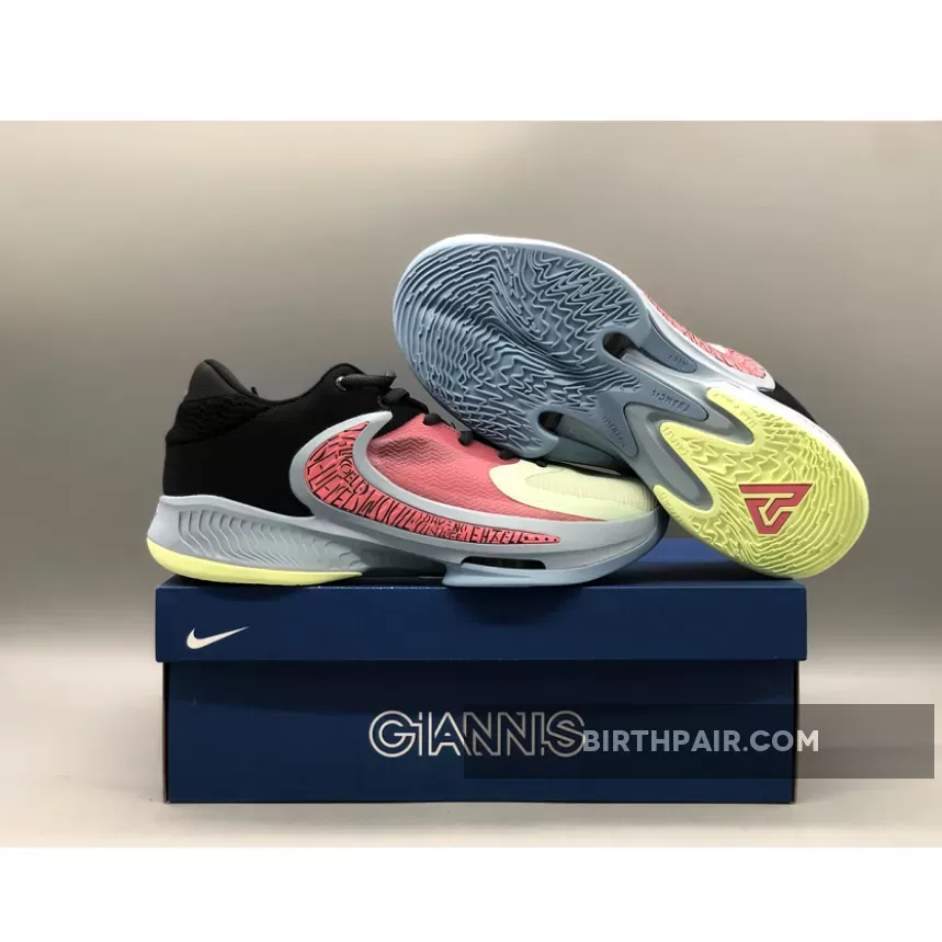 Nrg Unknown / Nike Zoom Freak 4 'Unbelievable' Dark Marina Blue/Barely Volt/Pink Gaze