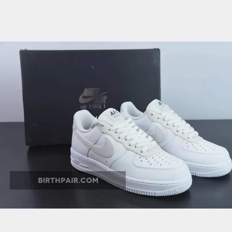 Nike Air Force 1 Low White/Light Bone 315115-168