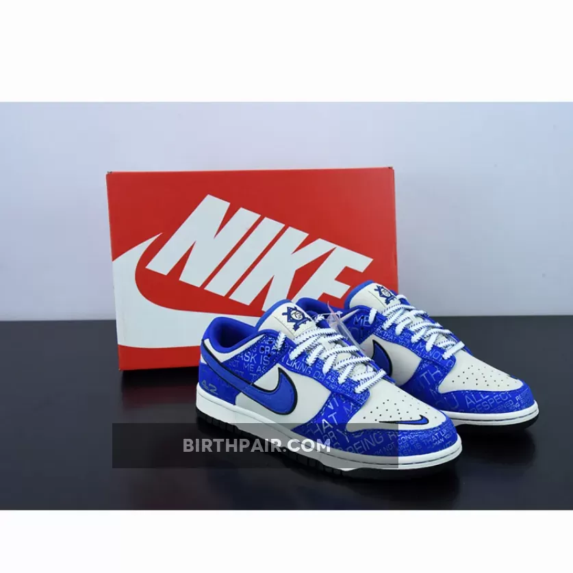 Nike Jackie Robinson Sneakers Nike Dunk Low 'Jackie Robinson' Racer Blue/Coconut