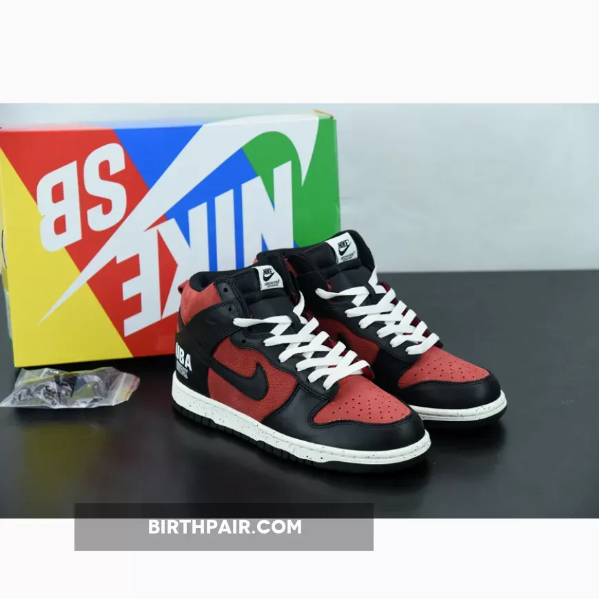 Dunk High Undercover Undercover x Nike Dunk High 'UBA' Gym Red/White-Black