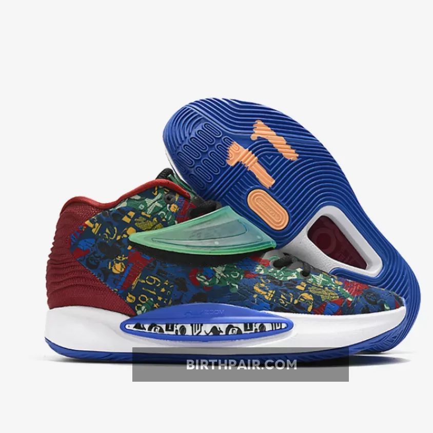 Kd 14 Ky D / Nike KD 14 Ky-D Black Multi DC9382-500