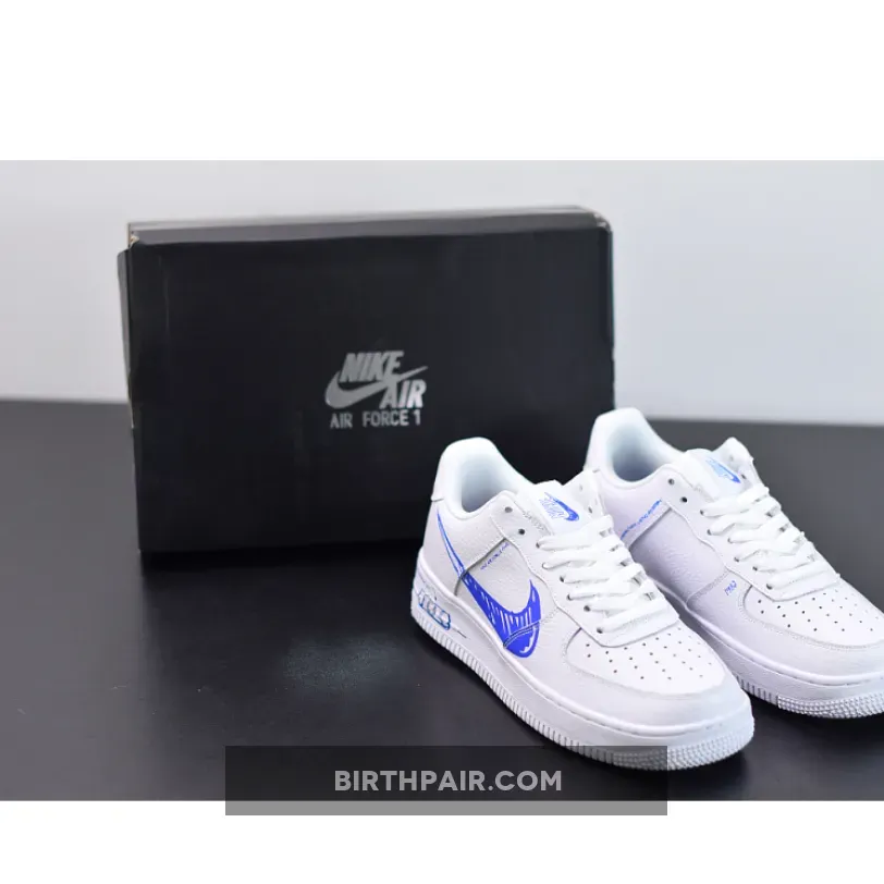 Air Force Sketch / Nike Air Force 1 Low 'Sketch' White Blue