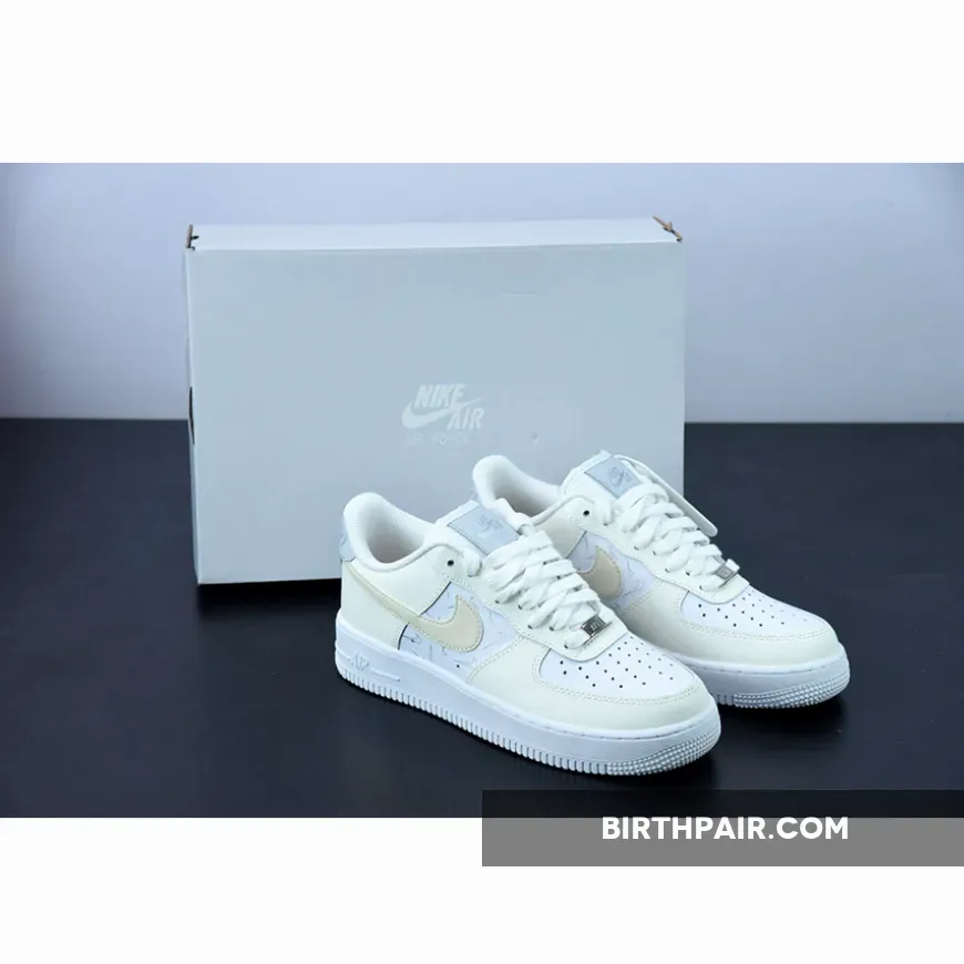 Nike Air Force 1 White Sail - Nike Air Force 1 Low '3M Swooshes' Sail/White-Pure Platinum DR7857-100
