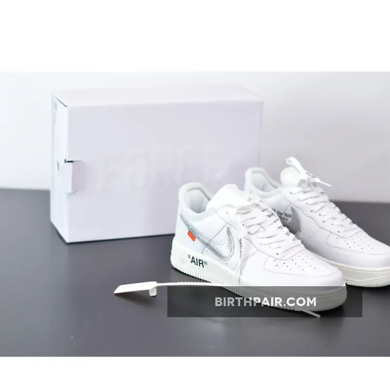 Off-White x Nike Air Force 1 Low 'ComplexCon' White/Metallic Silver - complexcon dates