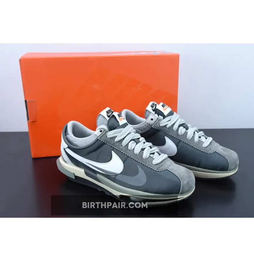 Sacai Cortez Grey Sacai x Nike Cortez Black Grey 1675864710