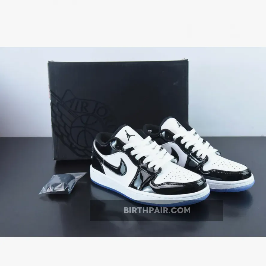 Air Jordan 1 Low 'Concord' White/Black DV1309-100 Tenis Concord