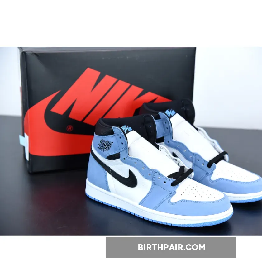 Jordan 1 High University Blue / Air Jordan 1 High OG White/University Blue-Black