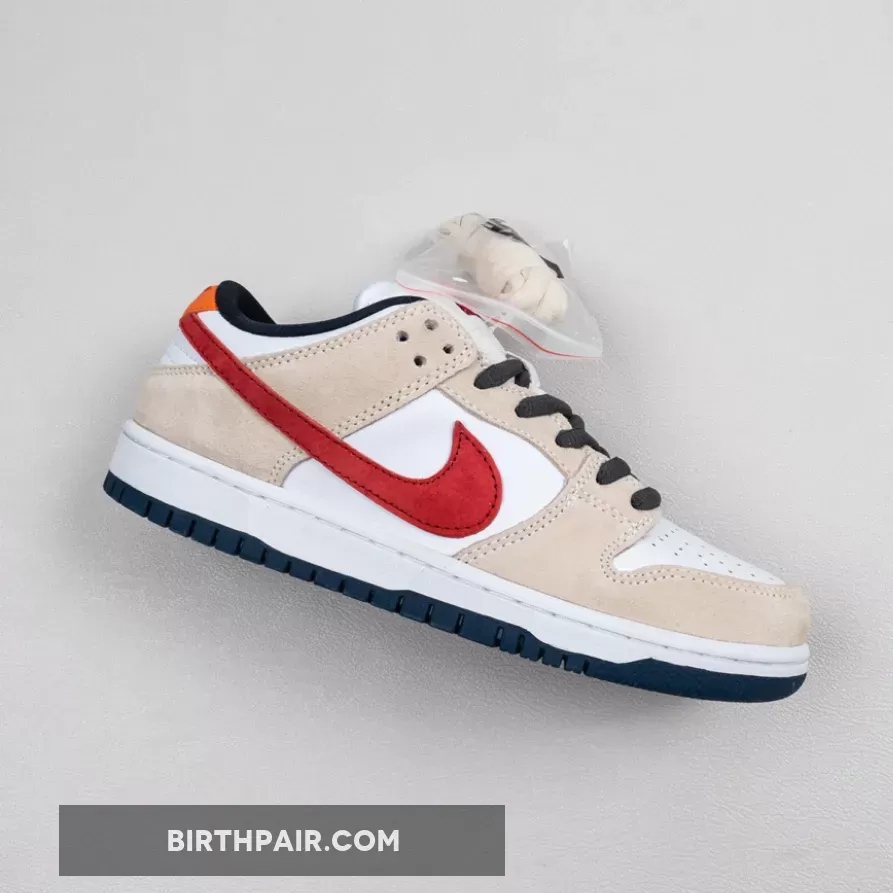 Nike SB Dunk Low White/Varsity Crimson Crimson Dunk