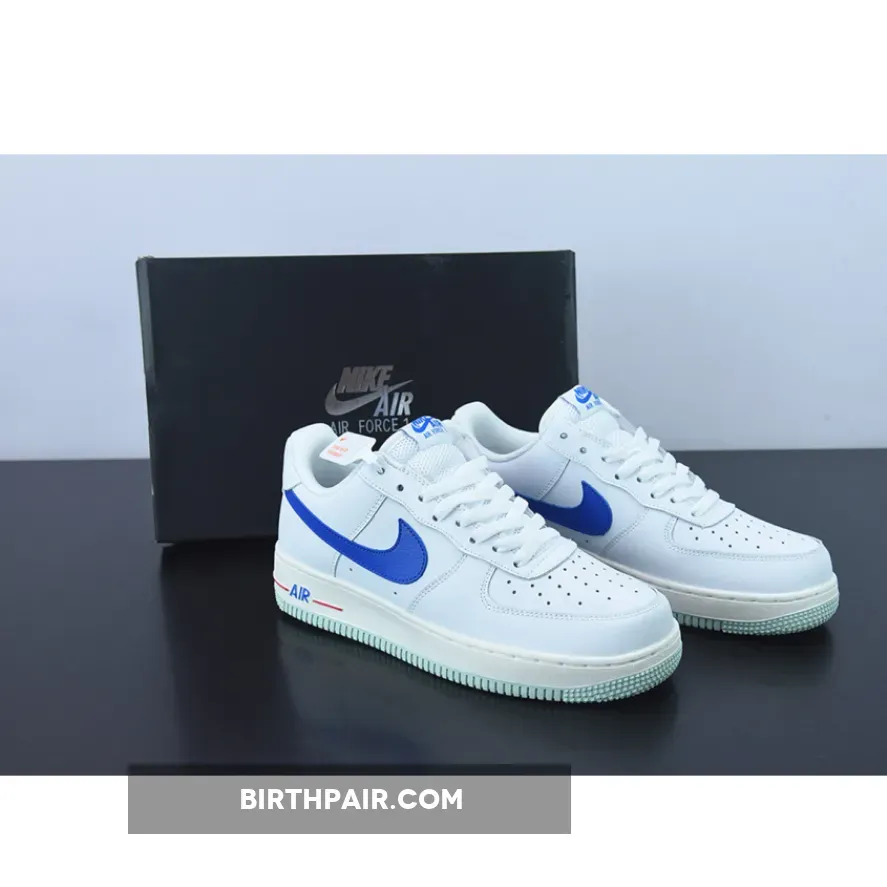 Nike Air Force 1 Low White/Blue/Red - Nike Air Force Red And Blue DX2660-100