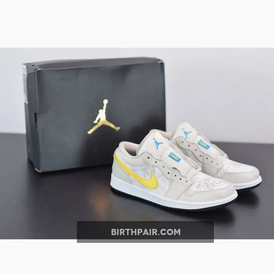 Light Orewood Brown Jordan 3 / Air Jordan 1 Low 'Orewood Brown'