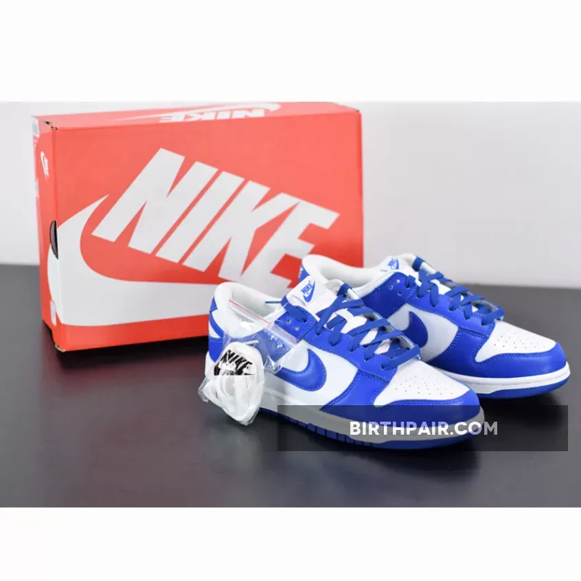 Nike Dunk Low 'Kentucky' White/Varsity Royal CU1726-100 / nike dunk varsity royal