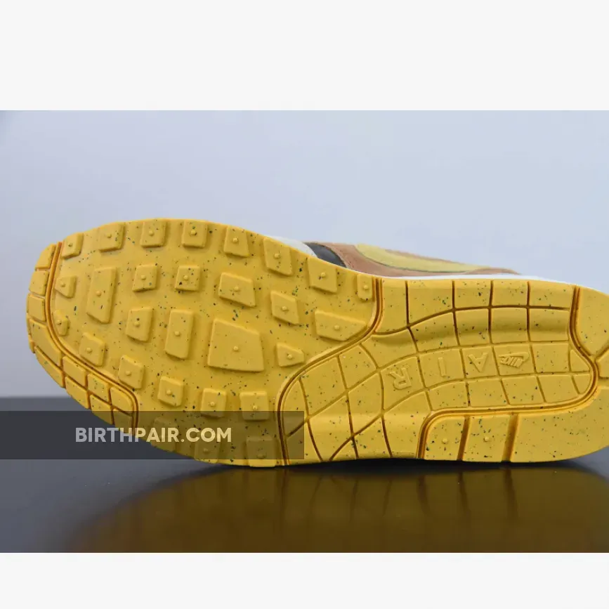 Nike Air Max 1 Duck Pecan #Nike Air Max 1 'Ugly Duckling' Pecan/Yellow Ochre-Brown