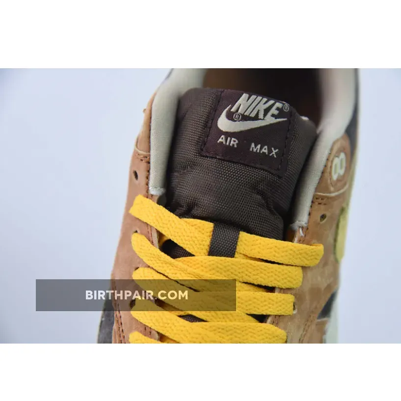 Nike Air Max 1 Duck Pecan #Nike Air Max 1 'Ugly Duckling' Pecan/Yellow Ochre-Brown