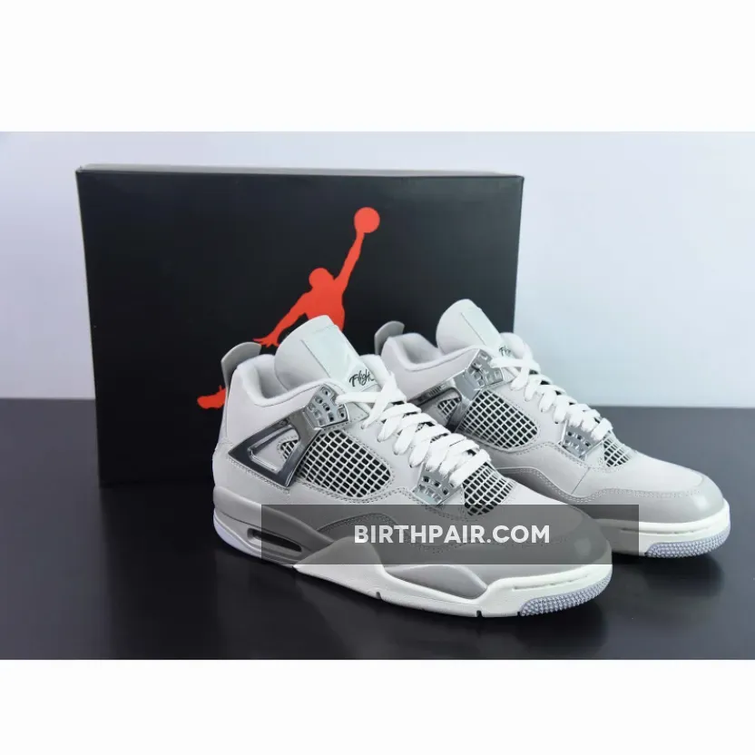 Air Jordan Light Iron Ore Jordan 4 Retro Frozen Moments Light Iron Ore/Sail-Neutral Grey AQ9129-001