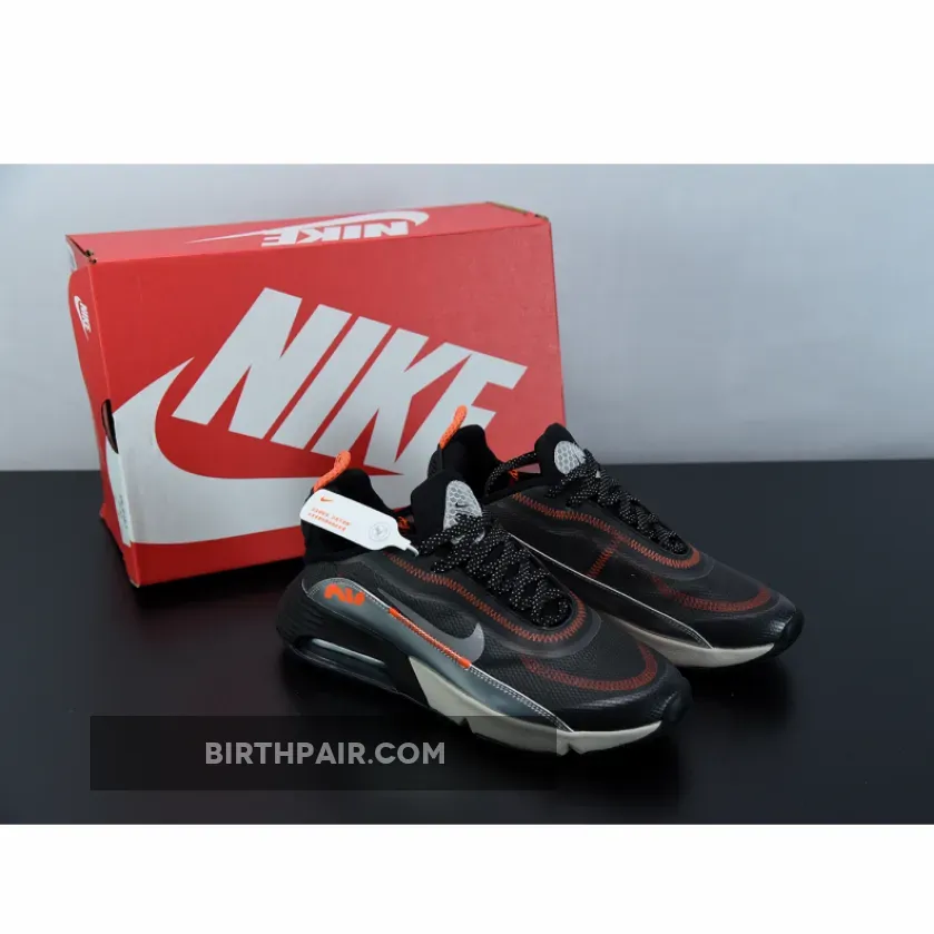 3M x Air Max 2090 Black/Orange-Metallic Silver CW8611-001