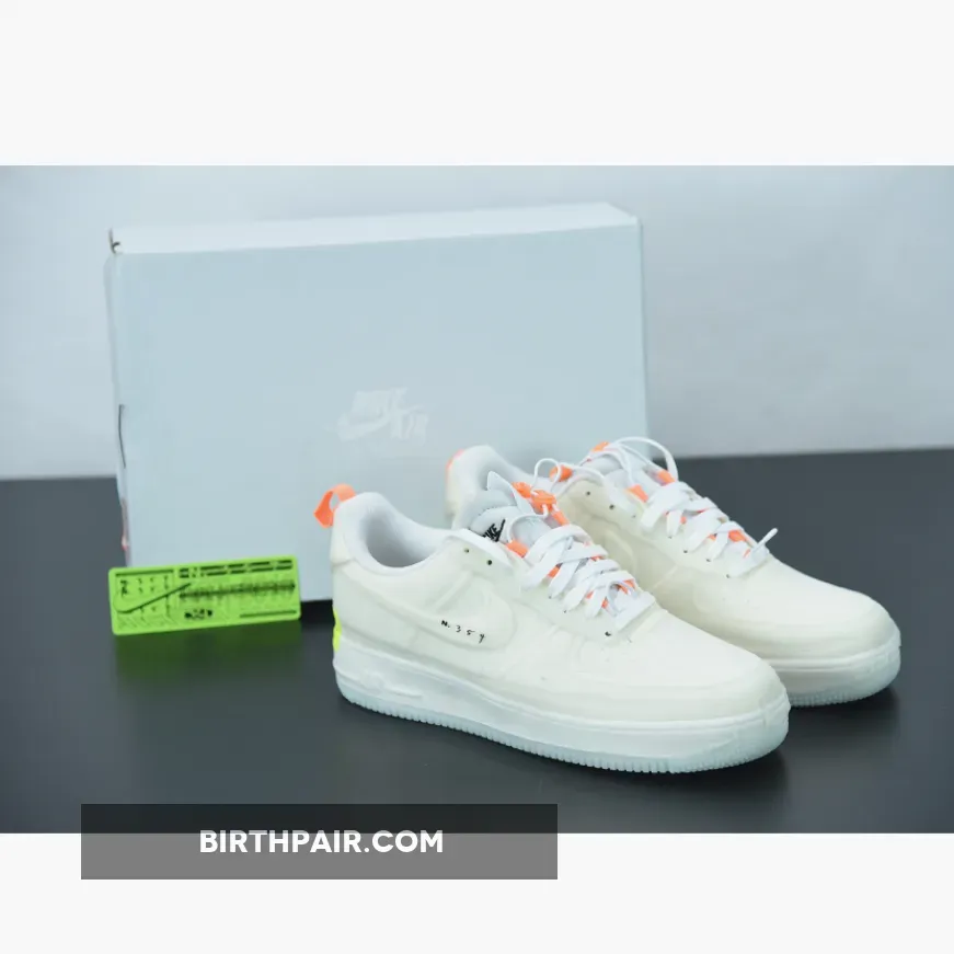 Experiment Air Force 1 / Nike Air Force 1 Experimental White/Sail/Atomic Orange/Black