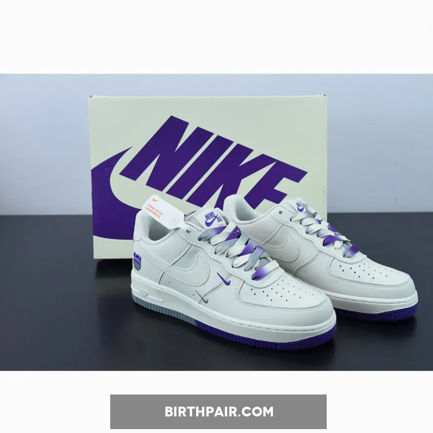 Nike Air Force 1 'Kings' White Purple 1675864761 Restock