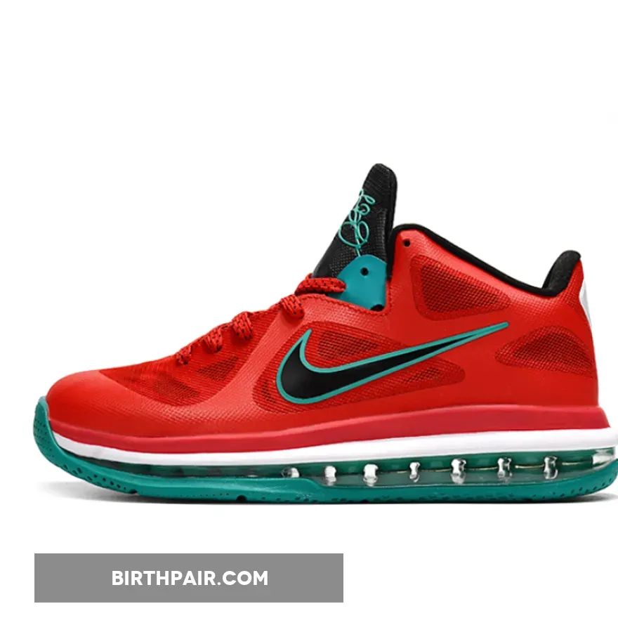 Nike LeBron 9 Low 'Liverpool' Action Red/New Green / Liverpool Lebron 9