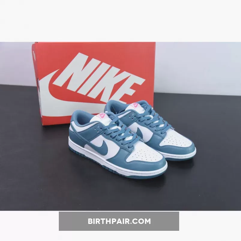 Nike Dunk Low 'South Beach' Teal/White-Pink / Womens Nike Dunk Low Noise Aqua Sneaker