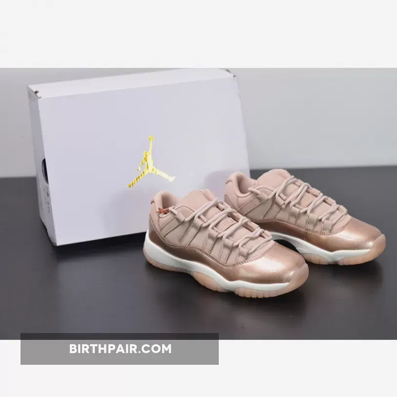 Air Jordan 11 Low 'Rose Gold' AH7860-105 / jordan low rose