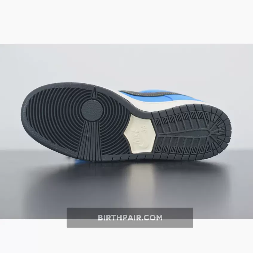 Instant Skateboard Dunk #Instant Skateboards x Nike SB Dunk Low Blue Hero/Pale Ivory/Black