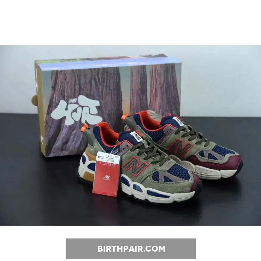 Salehe Bembury x New Balance 574 'Yurt' Team Forest Green/Burgundy / Forest Green New Balance