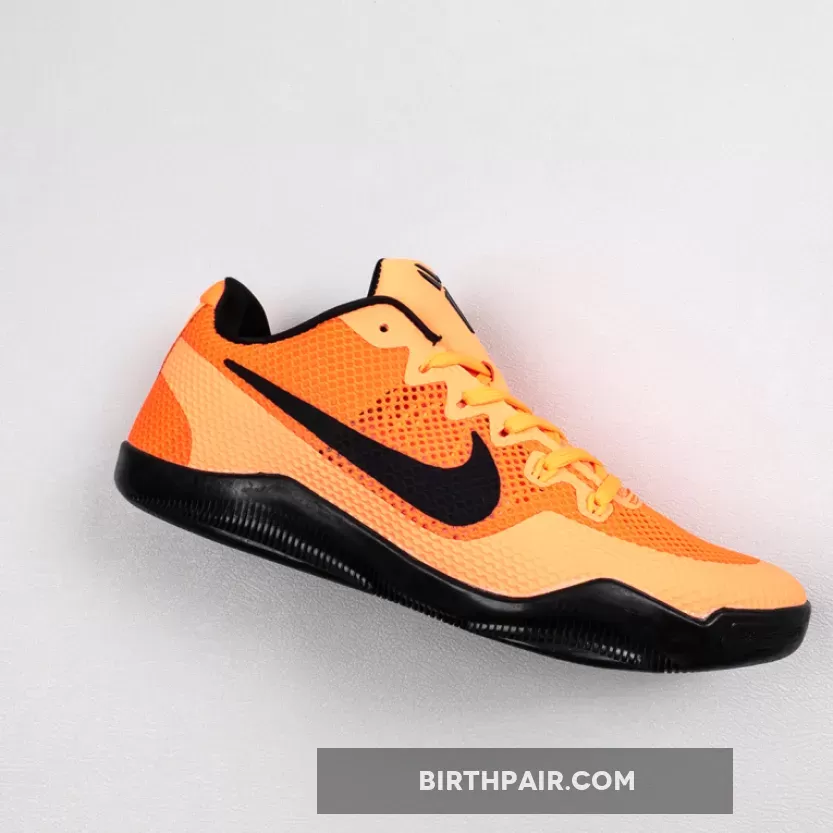 Barcelona Kobe 11 Nike Kobe 11 EM Low 'Barcelona' Bright Mango/Bright Crimson-Black 836183-806