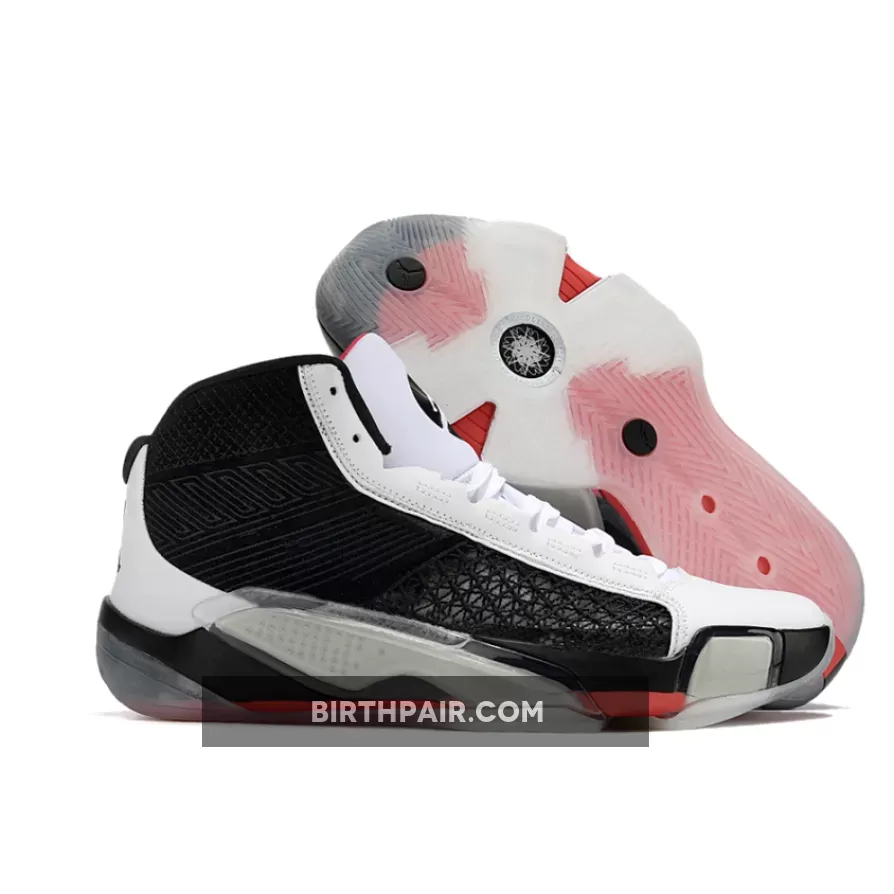 Michael Jordan At 38 Air Jordan 38 'Fundamentals' White/Siren Red/Black DZ3356-106