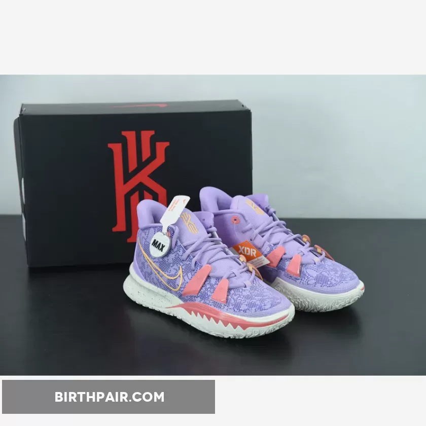 Red Kyrie 7 / Nike Kyrie 7 'Daughters' Lilac/Melon Tint/Indigo Burst/Sail