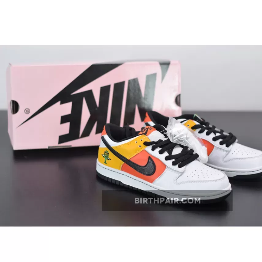 Raygun Shirts / Nike SB Dunk Low 'Raygun Home' Orange Flash/Black/White