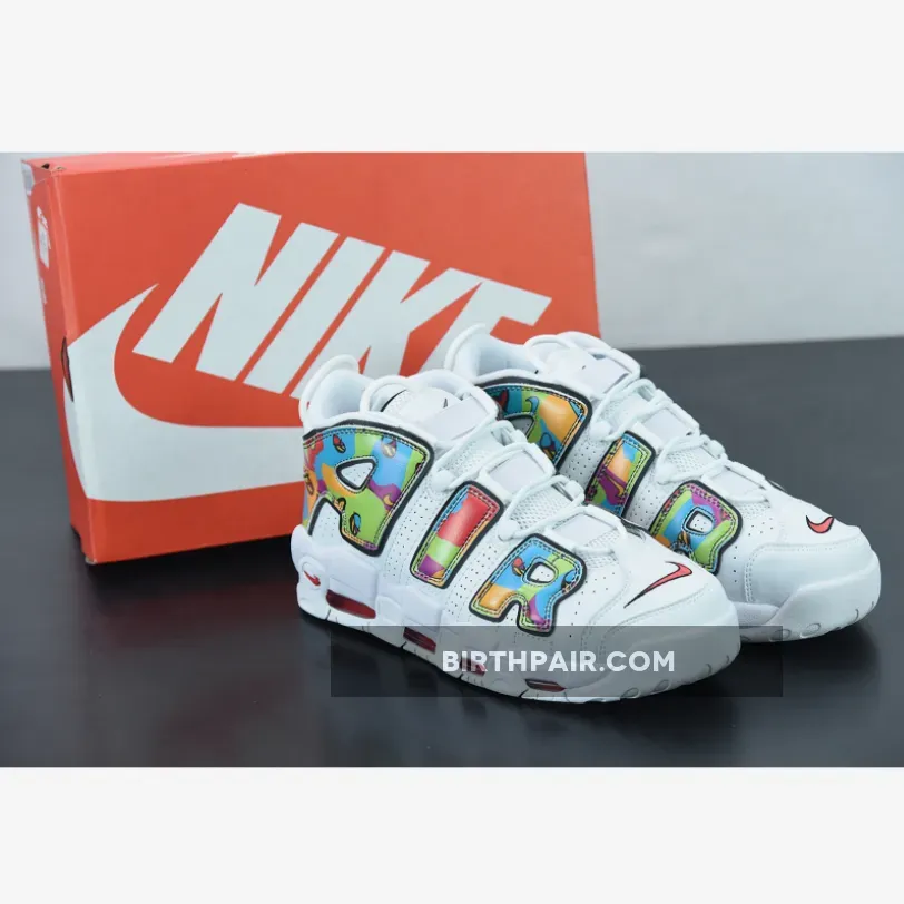 Huarache Peace Love Swoosh Nike Air More Uptempo 'Peace
