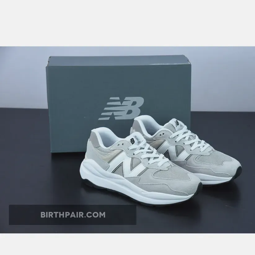 New Balance 57/40 Rain Cloud/Grey/White #new balance 5740 nimbus