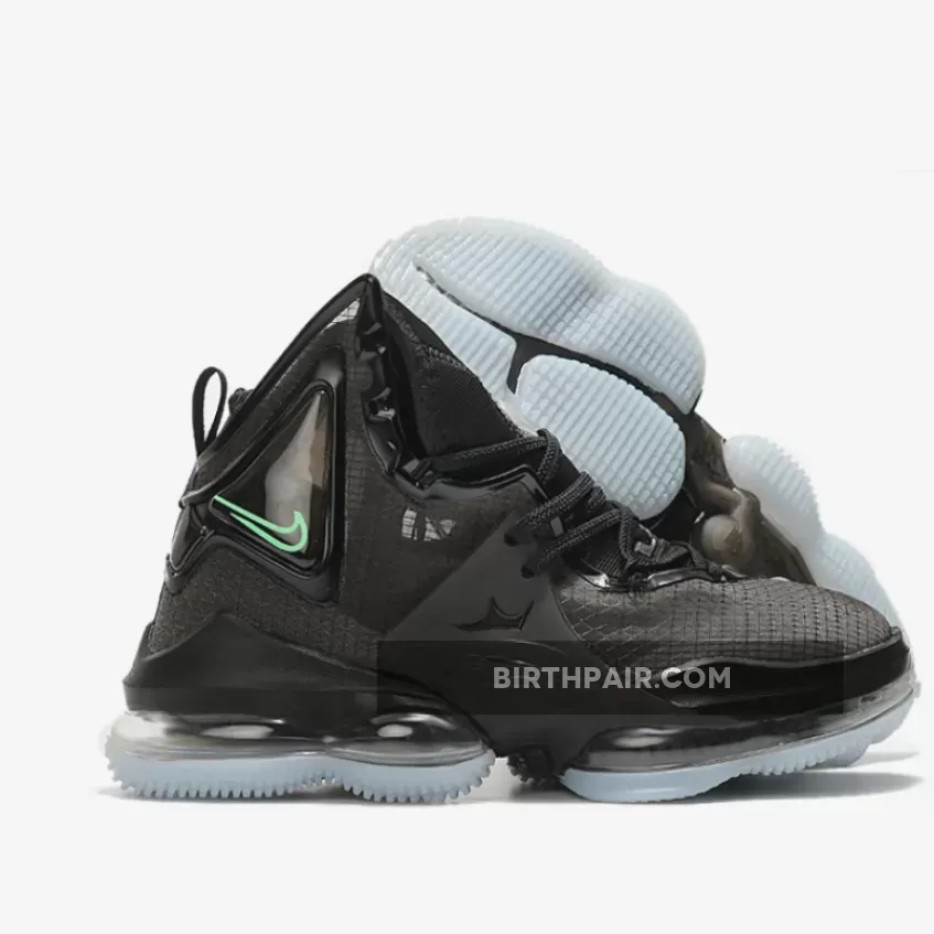 Lebron 19 Aqua / Nike LeBron 19 Black Aqua DC9340-003