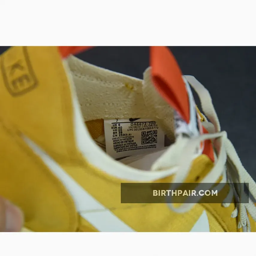 Gps Tom Sachs / Tom Sachs x NikeCraft General Purpose Shoe Yellow