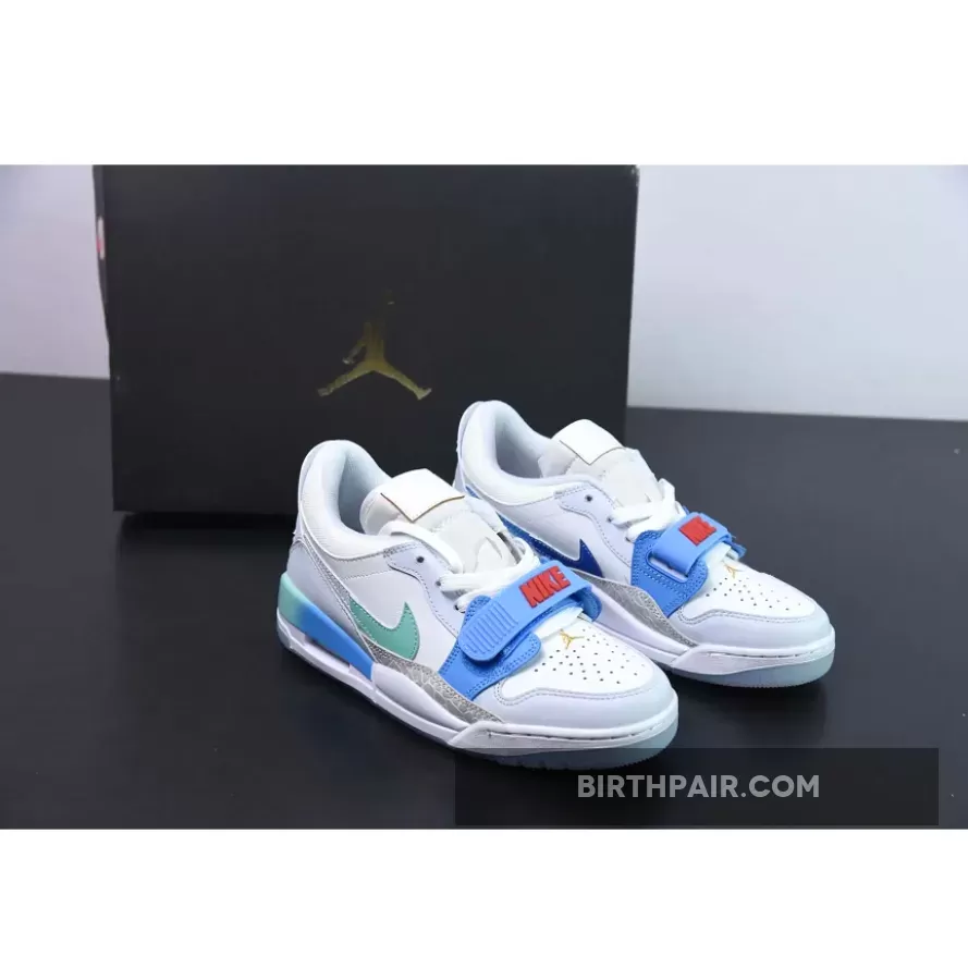 Jordan Legacy 312 Low White Aqua Red FN8896-131