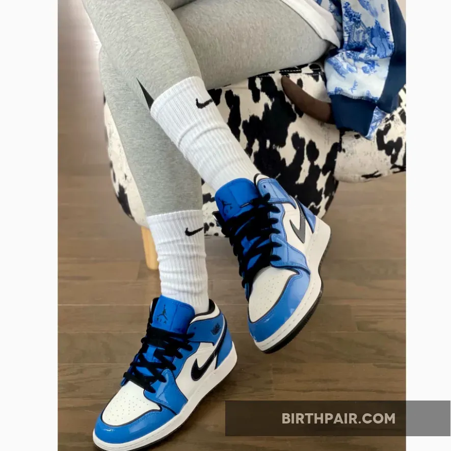 Jordan 1 Signal Blue Jordan 1 Mid SE Signal Blue DD6834-402