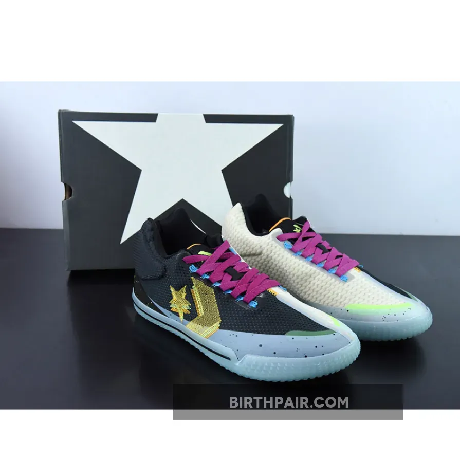 Converse All-Star BB Evo Graffiti Pale Putty/Black-Azure Haze - Graffiti Converse 168788C