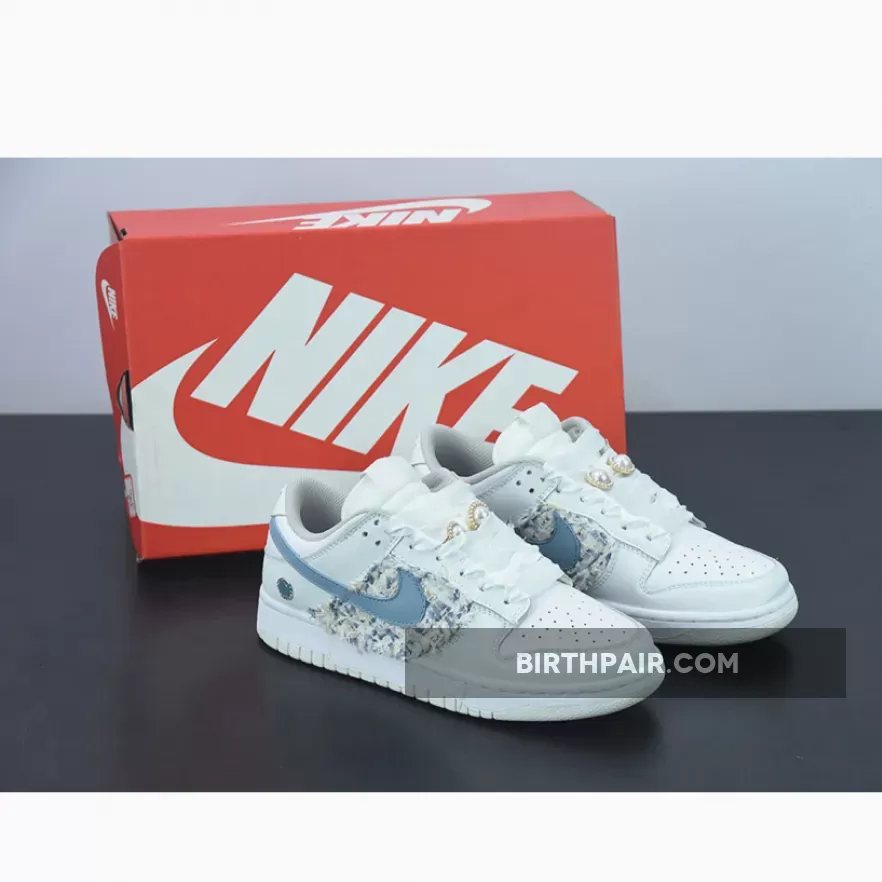 Nike Dunk Low White Blue Online 1675864872