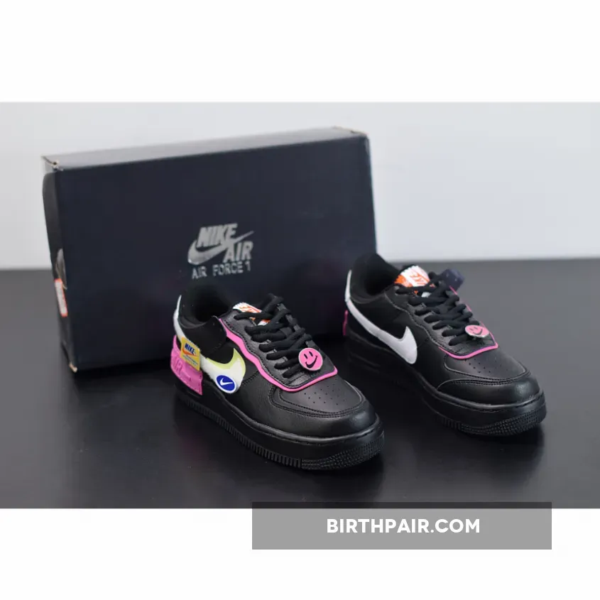 Fuchsia Air Force 1 Nike Air Force 1 Shadow 'Cosmic Fuchsia' Black/Limelight White