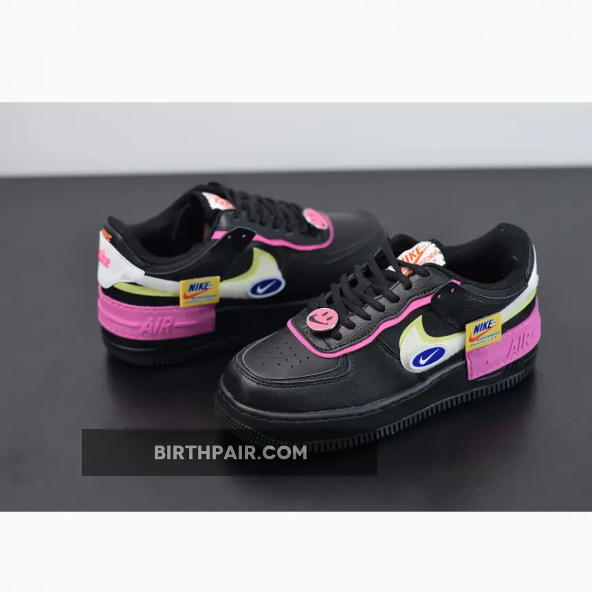 Fuchsia Air Force 1 Nike Air Force 1 Shadow 'Cosmic Fuchsia' Black/Limelight White
