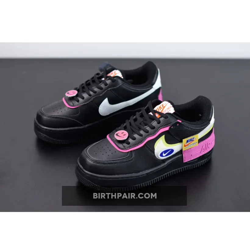 Fuchsia Air Force 1 Nike Air Force 1 Shadow 'Cosmic Fuchsia' Black/Limelight White
