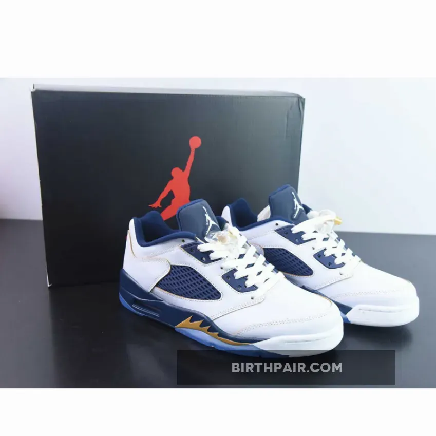 Air Jordan 5 Low 'Dunk From Above' | white metallic jordan 5